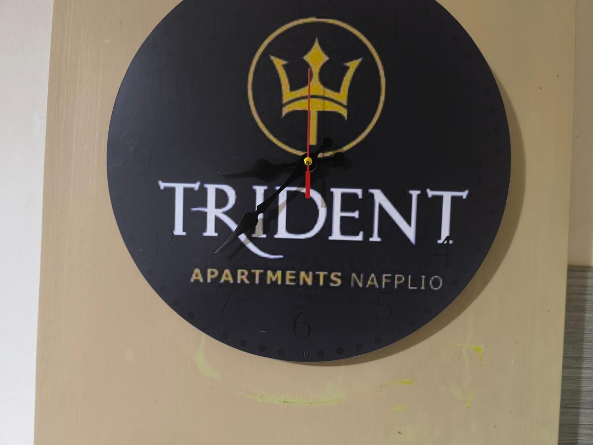 Trident Apartments Nafplio Bagian luar foto